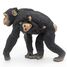 Figura de chimpancé y bebé PA50194 Papo 7