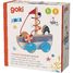 Barco de arrastre con lazo de motricidad GK54849 Goki 3