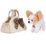 Perro de peluche en un bolso TRU-56080 Trudi 2