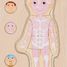 Puzzle del cuerpo humano, niño GK57361 Goki 4