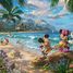 Puzzle Mickey y Minnie en Hawaii 1000 piezas S-57528 Schmidt Spiele 2