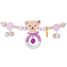 Cadenita de cochecito oso Steiff rosa SE64304 Selecta 6