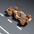 Mini coche de carreras modelo mecánico U-70252 Ugears 10