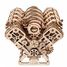 Motor V8 modelo mecánico U-70264 Ugears 3