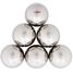 Bolas misteriosas reflectantes de plata TK72203 TickiT 2