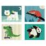 Puzzle 4D Animales V7427 Vilac 10