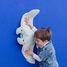 Peluche manta raya mamá y bebé menta DE74400 Les Déglingos 4