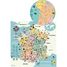 Mapa magnético de Francia Ingela P. Arrhenius V7611 Vilac 3