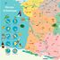 Mapa magnético de Francia Ingela P. Arrhenius V7611 Vilac 4