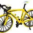 Bicicleta en miniatura articulada amarillo UL-8359 Jaune Ulysse 2