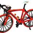 Bicicleta en miniatura articulada roja UL-8359 Rouge Ulysse 1