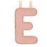 Letra E rosa fosforescente LL83865 Lilliputiens 1