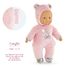Muñeca Pti' Coeur oso rosado CO-9000100700 Corolle 5