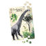 Caja de 3 puzzles y carteles de dinosaurios V9626 Vilac 4