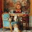 Familia de gatos y un perro de Lambert A1103-150 Puzzle Michèle Wilson 2