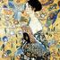 Dama con abanico de Klimt A515-350 Puzzle Michèle Wilson 2