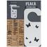 Placa pomo puerta personalizada - Mariposas blanca VI-PL30 Vintiun 2