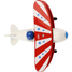 Avion bi-plan corps blanc V1244W Vilac 2