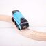 Locomotora Mallard a pilas azul BJT308 Bigjigs Toys 5