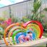 Juego Arco Iris grandes de madera BJ498 Bigjigs Toys 8
