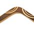 Boomerang adulto Manureva - finition marqueterie W-MANUREVA-M Wallaby Boomerangs 1