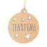 Adorno navideño personalizable madera natural VI-BN10 Vintiun 1