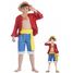 Disfraz Luffy One Piece 140cm CHAKS-C4612140 Chaks 3