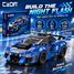 Coche de carreras Night Flash 162 piezas C55051W CaDA 2