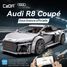 Coche deportivo Audi R8 Coupé 536 piezas C57012W CaDA 8