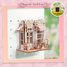Mini Book Nook Café Macarrón CT107 Cartartem 5