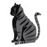 Modelo 3D de papel gato negro FRI-11635 Fridolin 1