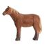 Figura caballo marrón en madera WU-40603 Wudimals 1