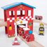 Circuito de tren fuego y rescate BJT037 Bigjigs Toys 3