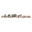 Set de ferrocarril de madera Safari Friends LD7451 Little Dutch 8