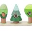 Pequeño bosque apilable de madera CL20102 Classic World 1