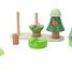 Pequeño bosque apilable de madera CL20102 Classic World 2