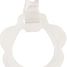 Accesorio para chupete de silicona rosa blanco beige NA877619 Nattou 2