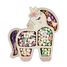 Kit de perlas de madera unicornio SYCRE3284 Sycomore 1