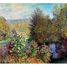 Un rincón del jardín Montgeron de Monet A1367-80 Puzzle Michèle Wilson 4