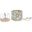 Cubo de actividades hexagonal Safari Friends LD7431 Little Dutch 8