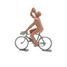 Figura ciclista con lata para pintar FR- avec bidon non peint Fonderie Roger 3