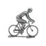 Figura ciclista R Rodillo Sin pintar FR-R rouleur monobloc à peindre Fonderie Roger 1