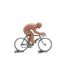 Figura ciclista D Rodillo sprinter Sin pintar FR-D rouleur Sprinteur non peint Fonderie Roger 1