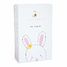 Conejo de peluche musical Flores DC3519 Doudou et Compagnie 3