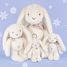 Peluche Conejo Fleurette blanco 35 cm DC4301 Doudou et Compagnie 8