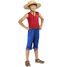 Disfraz infantil Luffy One Piece, 9-10 años R1003074-T910 Rubies 3