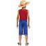 Disfraz infantil Luffy One Piece, 9-10 años R1003074-T910 Rubies 5