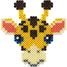 Bolsa de 1000 cuentas de plástico Midi amarillo HAMA-207-03 Hama 3