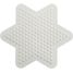 Plato pequeño estrella blanca plastico perlas Midi HAMA-270 Hama 2