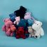 Hip Chic peluche hipopótamo azul 25 cm HO3107 Histoire d'Ours 5